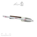 چاقوی سلاخی زنجان دسته چوبی 26 سانتیمتری SHN-11