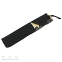 چاقوی شکاری بوکر طلایی با غلاف مشکی 36 سانتیمتری کد MN-51