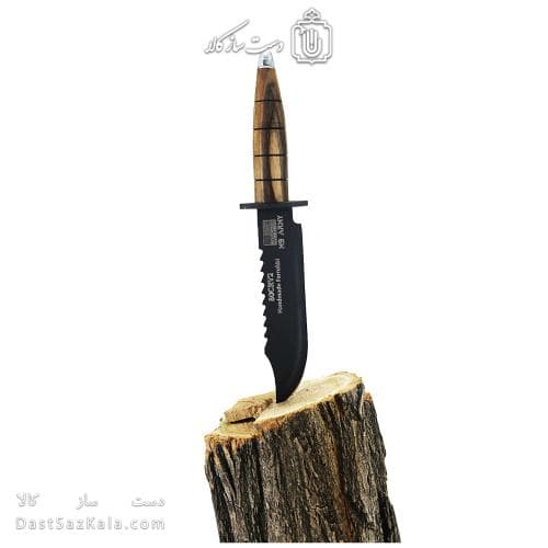 چاقوی طبیعت گردی زنجان 30 سانتیمتری با غلاف کد MS-18