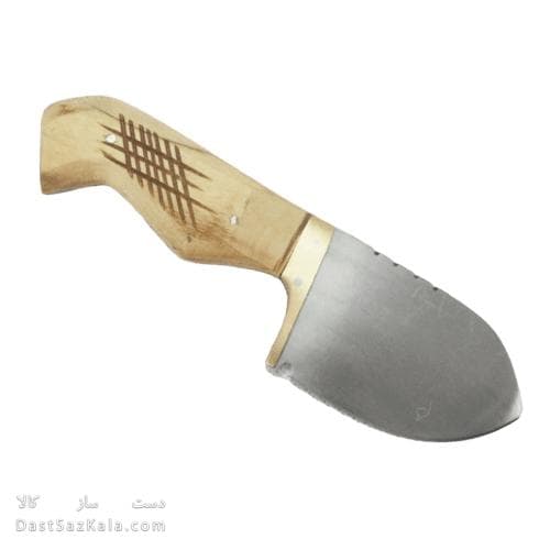 چاقوی پوست کن زنجان دسته چوبی 18 سانتیمتری کد MN-72