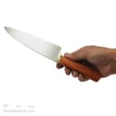 چاقو آشپزخانه استیل فولاد زنجان دسته چوبی 31 سانتی کد MN-21