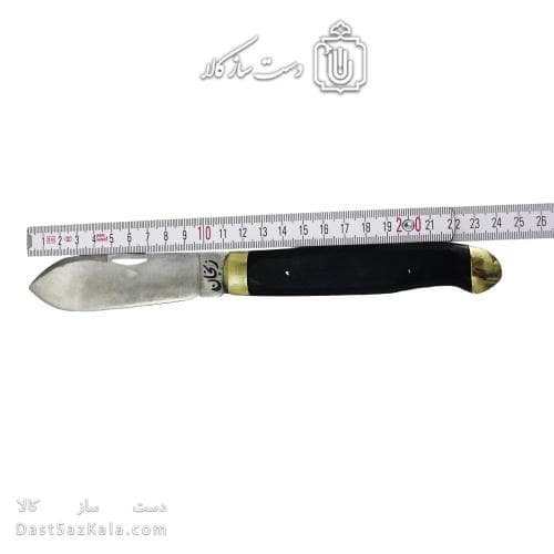 چاقو تاشو چوپانی زنجان 24 سانتیمتر دسته مشکی کد SHN-26