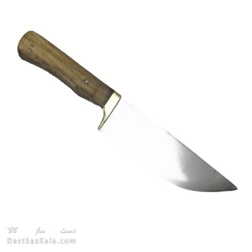 چاقو شکاری کوچک دست ساز دسته چوبی 27 سانتیمتری کد MN-49