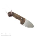 چاقو پوست کن استیل زنجان دسته چوبی 18 سانتیمتری کد MN-69