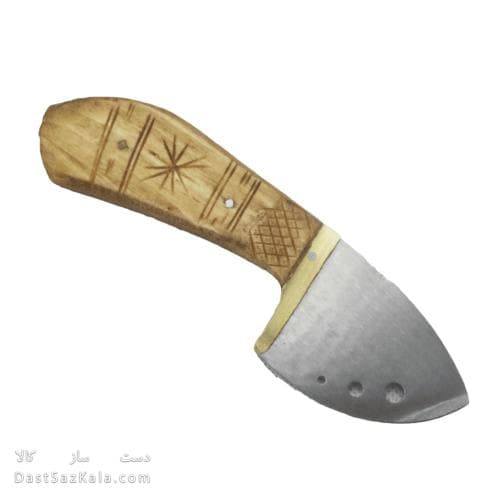 چاقو پوست کن زنجان دسته چوبی 14 سانتیمتری کد MN-65