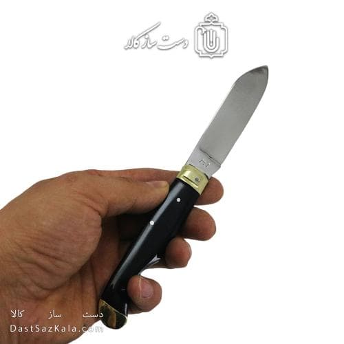 چاقو چوپانی زنجان 20 سانتیمتری دسته مشکی کد SHN-27