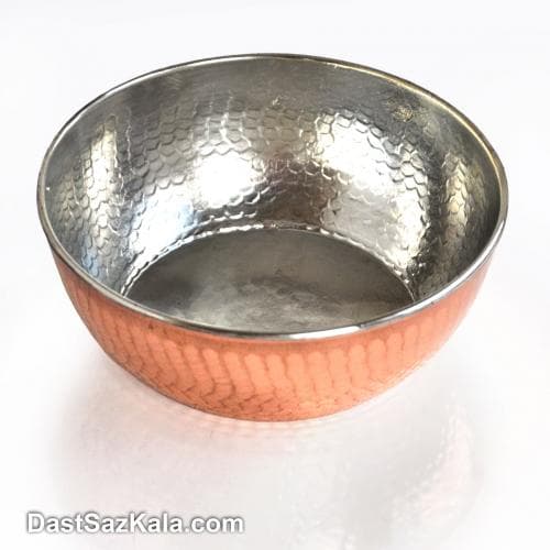 کاسه مسی زنجان دیزی خوری بزرگ کد NZ-15