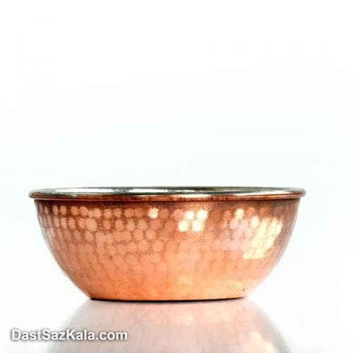 کاسه مسی زنجان چکشی کوچک کد NZ-13