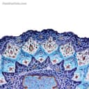 آجیل خوری میناکاری مسی پایه دار کد LT-86