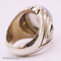 انگشتر مردانه شجر قائنات با رکاب شیخ احمد تک اشک کد RN-42