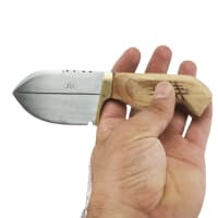 چاقو پوست کن زنجان دسته چوبی 18 سانتیمتری کد MN-70