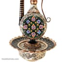 آفتابه لگن مسی الماس تراش 2 لیتری زنجان کد MJ-117