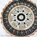 آفتابه لگن مسی الماس تراش 2 لیتری زنجان کد MJ-117