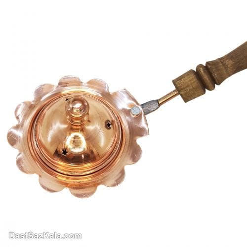 اسپند دود کن مسی دسته چوبی کد PA-11