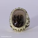 انگشتر مردانه شجر اصل با رکاب شیخ احمد مدل تک درخت کد RN-10