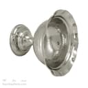 بستنی خوری مسی پایه دار سفید زنجان 11 سانتیمتری AH-76