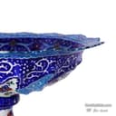 بستنی خوری میناکاری پایه دار مسی 13 سانتی کد LT-80