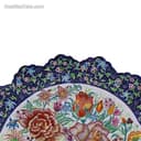 بشقاب دیوارکوب میناکاری مسی 35 سانتی کد LT-62