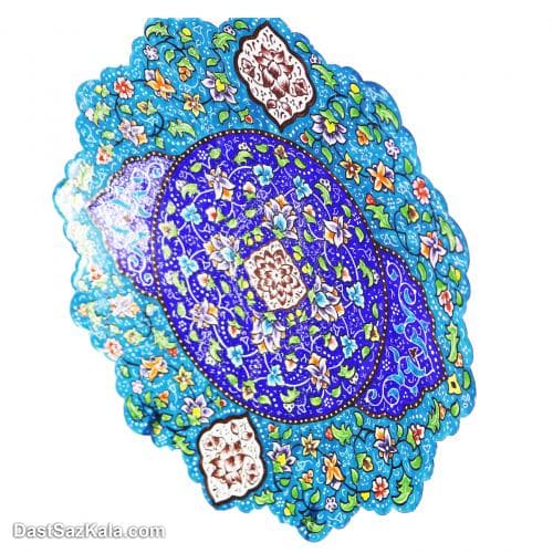 بشقاب میناکاری 20 سانتی مسی کد LT-25