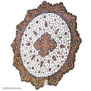 بشقاب دیوارکوب میناکاری مسی 25 سانتی کد LT-45