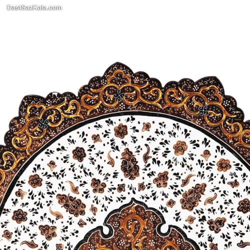 بشقاب دیوارکوب میناکاری مسی 25 سانتی کد LT-45