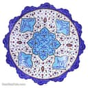 بشقاب دیوارکوب میناکاری شده مسی 25 سانتی کد LT-51