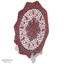 بشقاب دیوارکوب میناکاری کوچک 17 سانتی کد LT-66