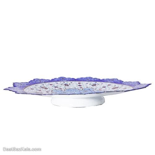 بشقاب دیوارکوب میناکاری مسی 26 سانتی کد LT-58