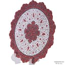 بشقاب دیوارکوب میناکاری مسی 30 سانتی کد LT-64