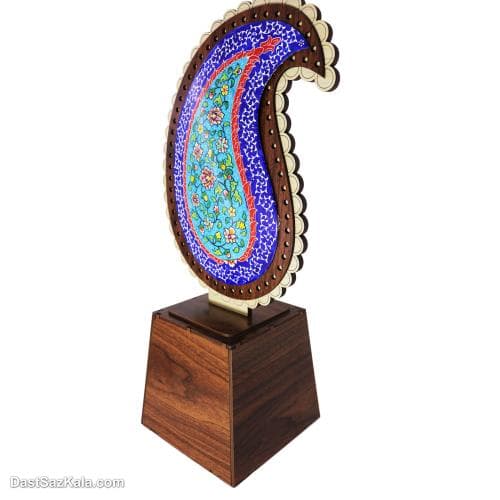 تندیس بته جقه میناکاری کد LT-54