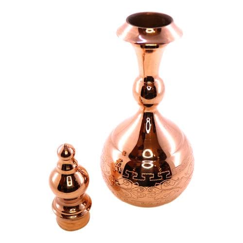 شربت خوری مسی طرح دار سایز کوچک کد SSH-48