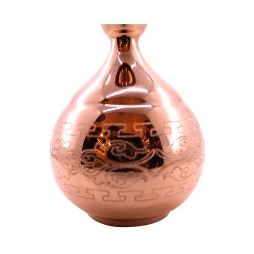 شربت خوری مسی طرح دار سایز کوچک کد SSH-48