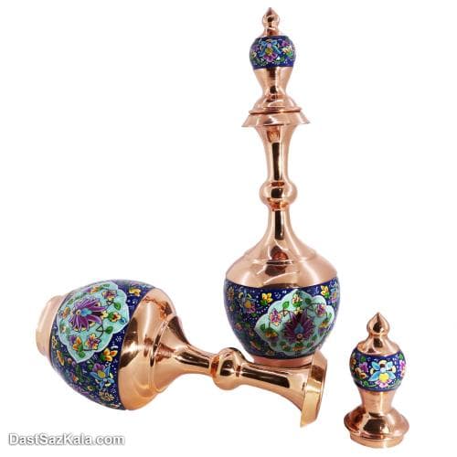 تنگ مسی شلغمی مدل پرداز 32 سانتی مجموعه ی 2 عددی کد MJ-28