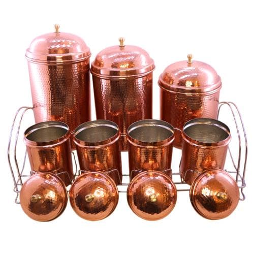 جا ادویه و پاسماوری مسی زنجان نانو شده 7 عددی کد SSH-68