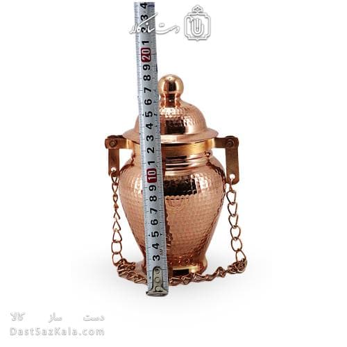 روغن دان مسی کوچک 18 سانتی کد AH-154