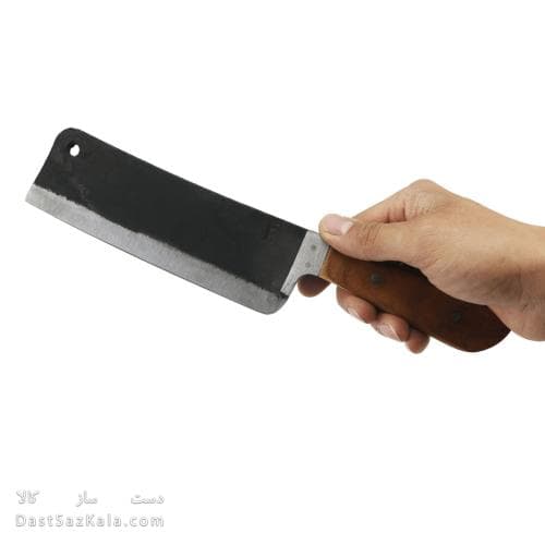 ساطور باریک زنجان دسته چوبی کد MN-57