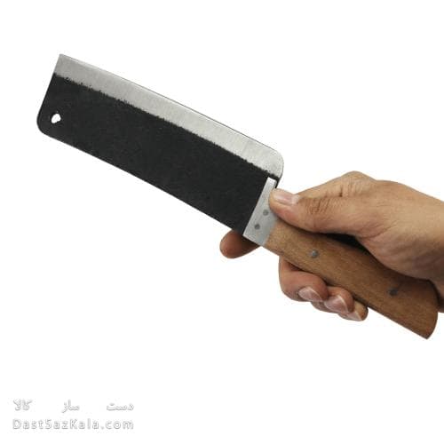 ساطور باریک زنجان دسته چوبی کد MN-57