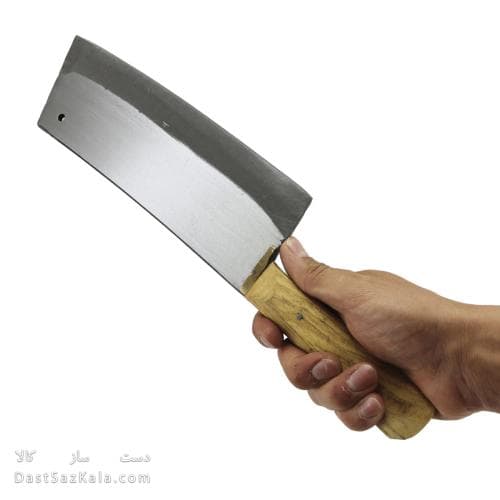 ساطور بزرگ زنجان دسته چوبی کد MN-60