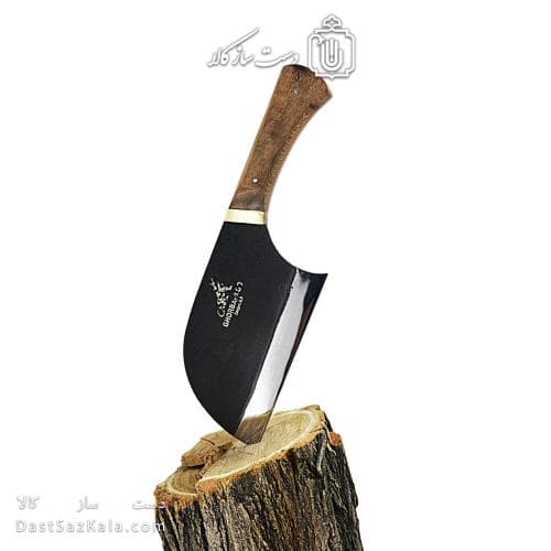 ساطور دست ساز زنجان 29 سانتیمتری با غلاف کد MS-26