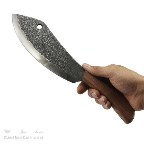 ساطور سبزی خردکن دسته چوبی کد MN-56