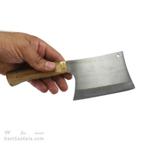 ساطور کوچک زنجان دست سار مهدیون دسته چوبی کد MN-83