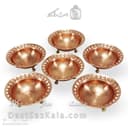 ست هفت سین و بستنی خوری مسی سه پایه فضلی 6 عددی AH-161