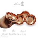 ست هفت سین و بستنی خوری مسی سه پایه 6 عددی AH-163