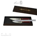 ست چاقوی آشپزخانه زنجان دسته چوبی مجموعه 2 عددی کد MS-11