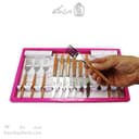 ست کارد و چنگال میوه خوری زنجان مجموعه 12 تایی کد MS-10