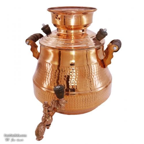 سرویس سماور روگازی مسی زنجان کد PA-20