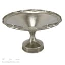 سرویس مسی پذیرایی سفید با روکش کروم مدل دیبا 4 تایی کد AH-20