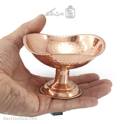 سرویس پذیرایی مسی جدید پایه دار نانو شده 10 پارچه AH-109