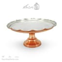 سرویس پذیرایی مسی زنجان مدل خورشیدی مجموعه 4 عددی کد AAS-10