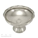 سرویس پذیرایی مسی سفید با روکش کروم مدل لبه چین 4 تایی AH-21